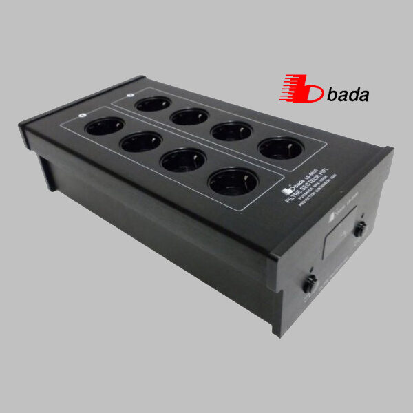 BADA LB-6610 Filtre Secteur 8 Ports Schuko